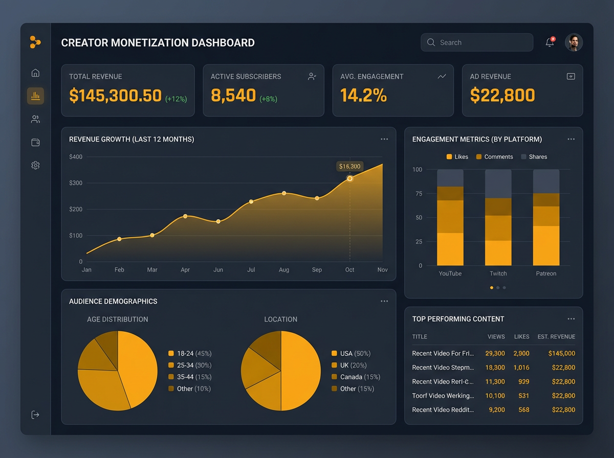 Custom Digital Strategy visualization